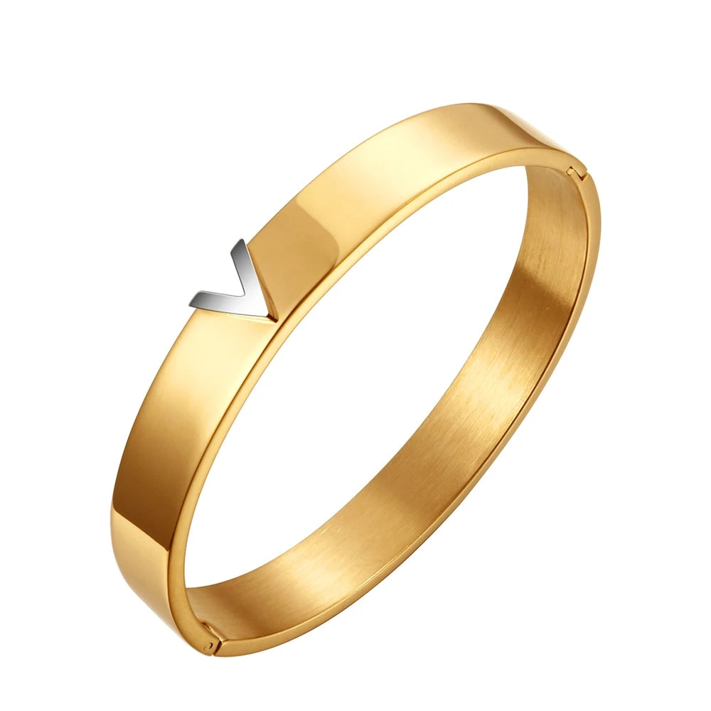 Conjunto Vivace: Bracelete + Anel (Banhados a Ouro 18K)