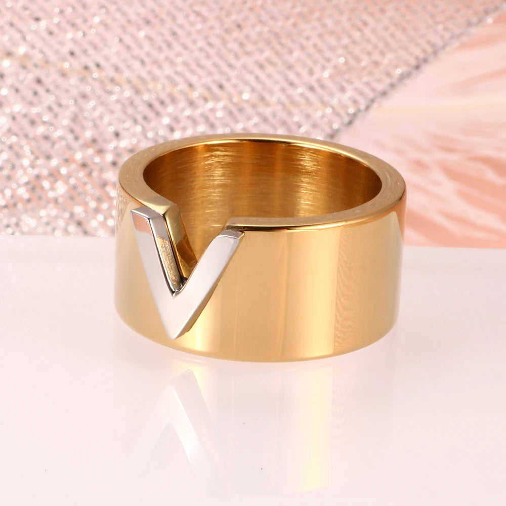 Anel Vivace Deluxe (Banhado a Ouro 18K)