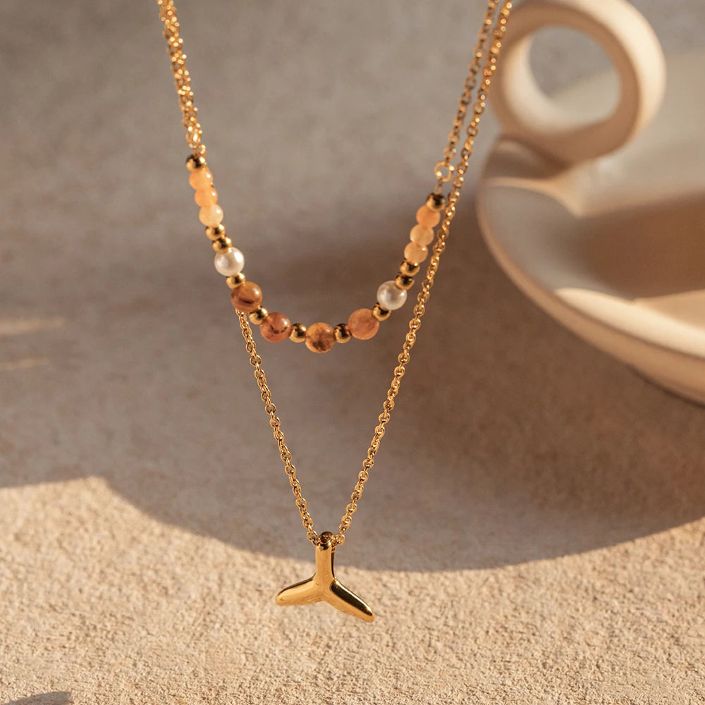 Mix Colar Sirena (Banhado a Ouro 18K)