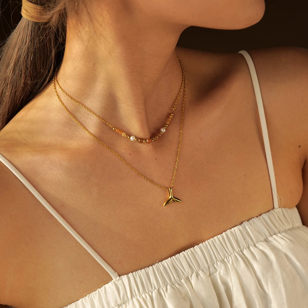Mix Colar Sirena (Banhado a Ouro 18K)