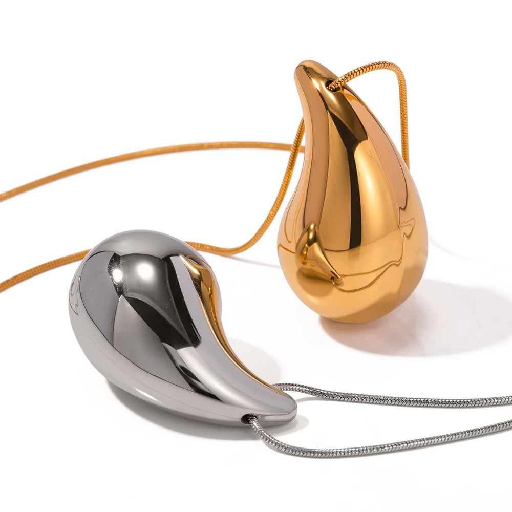 Colar Gota Hailey (Banhado a Ouro 18K)