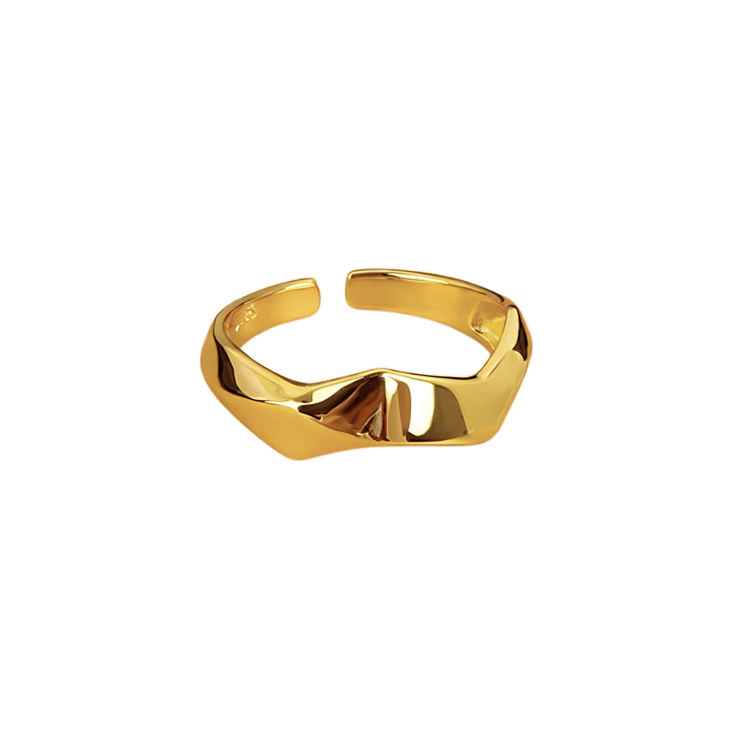Anel Siena (Banhado a Ouro)
