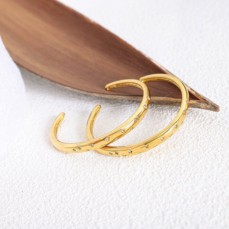 Bracelete Stella Zircônia (Banhado a Ouro 18K)