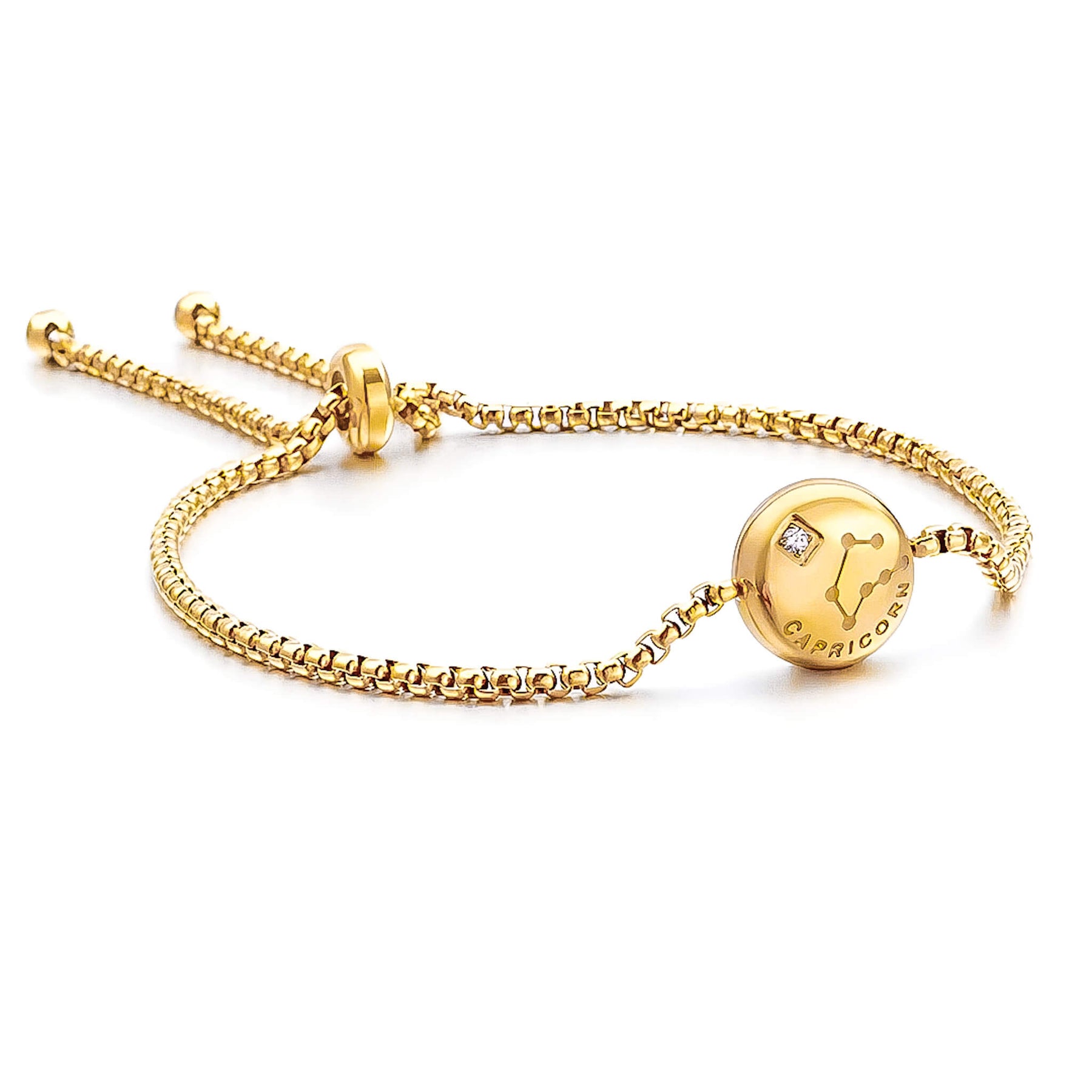 Pulseira Zodíaco (Banhado a Ouro)