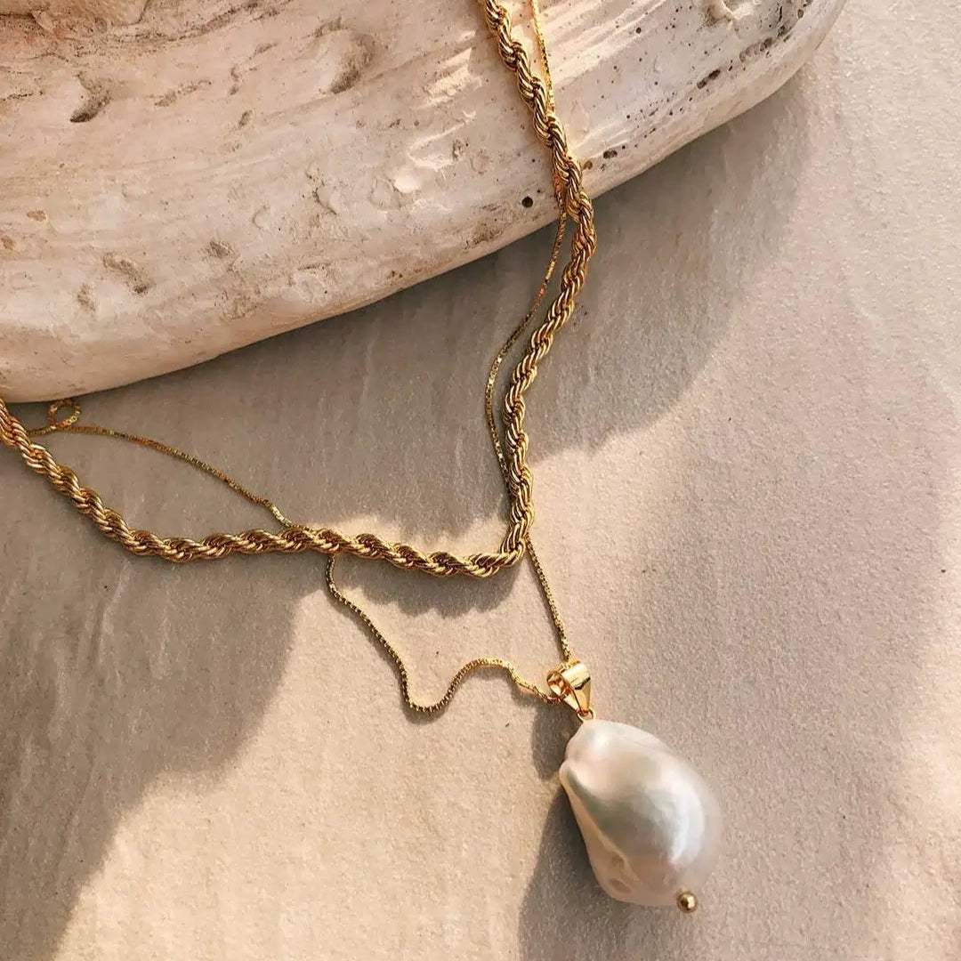 Colar Corda Baiana (Banhado a Ouro 18K)