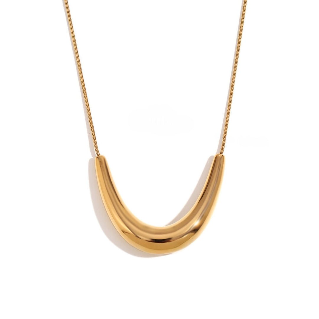 Colar Smile Choker Rabo de Rato (Banhado a Ouro 18K)