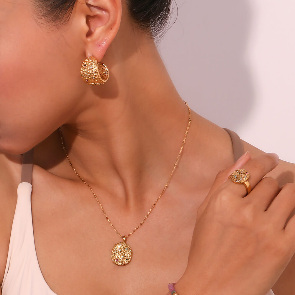 Anel Marselha Zircônia (Banhado a Ouro 18K)