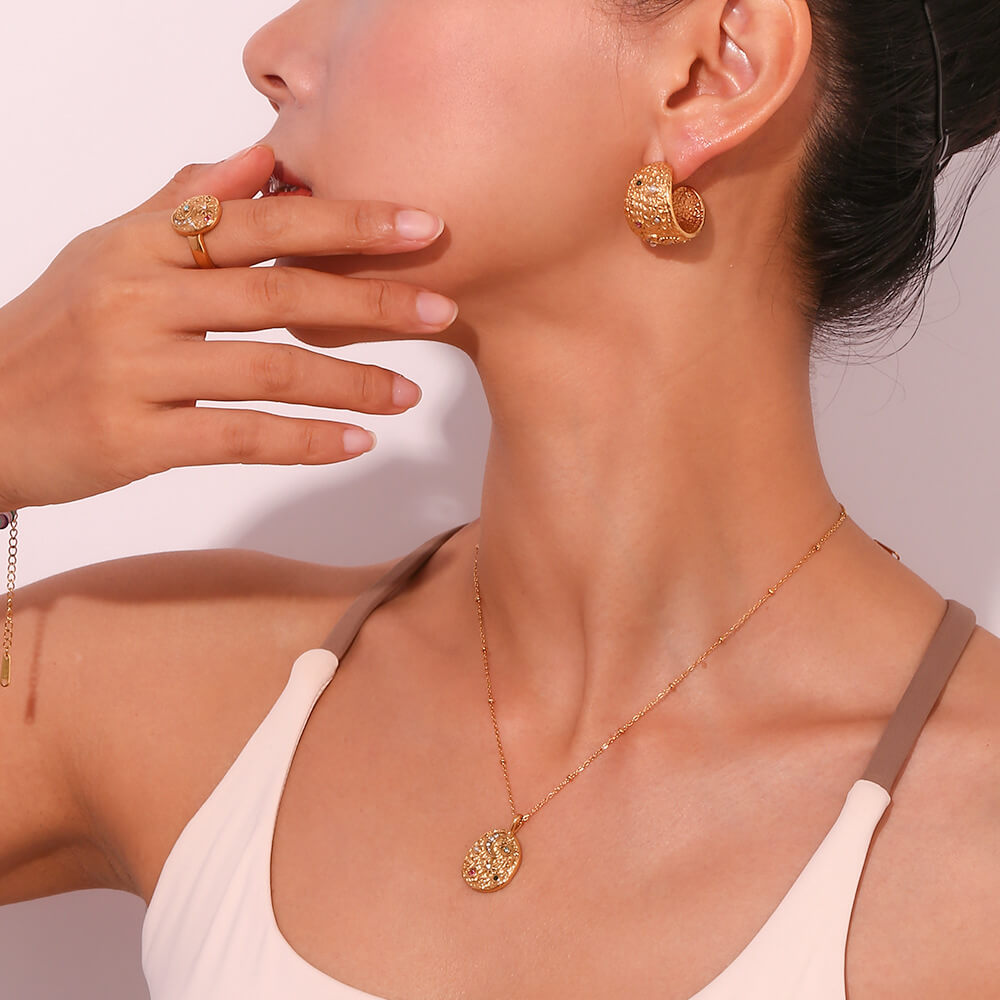 Anel Marselha Zircônia (Banhado a Ouro 18K)