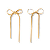 Brinco Laço Céline (Banhado a Ouro)
