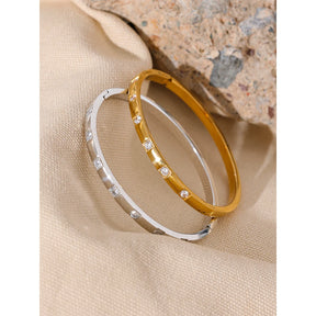 Bracelete Modena Minimalista (Banhado a Ouro 18K)