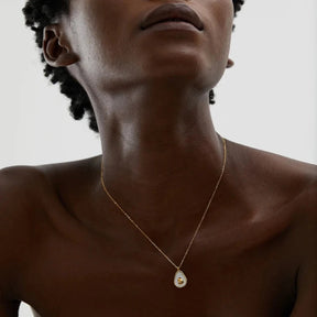 Colar Avocado (Banhado a Ouro 18K)