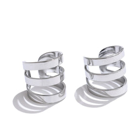 Brinco Earcuff Camille (Banhado a Ouro)