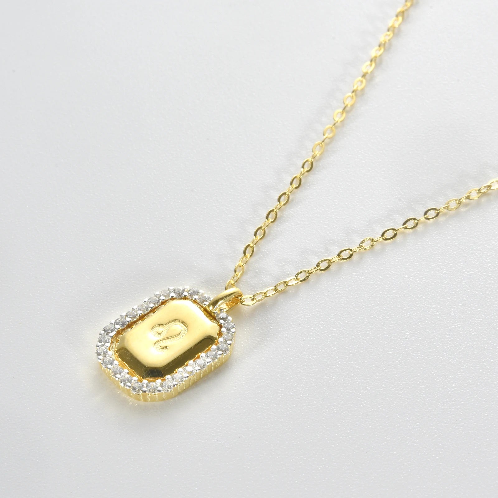 Colar 12 Signos do Zodíaco Zircônia (Banhado a Ouro 18K)
