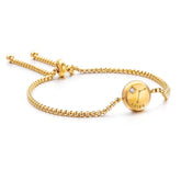 Pulseira Zodíaco (Banhado a Ouro)
