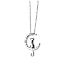 Colar Gato Luna (Prata 925)