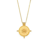 Colar Sol Divino (Banhado a Ouro 18K)