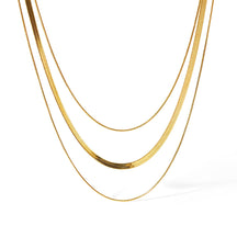 Mix Colar Malha e Rabo de Rato (Banhado a Ouro 18K)